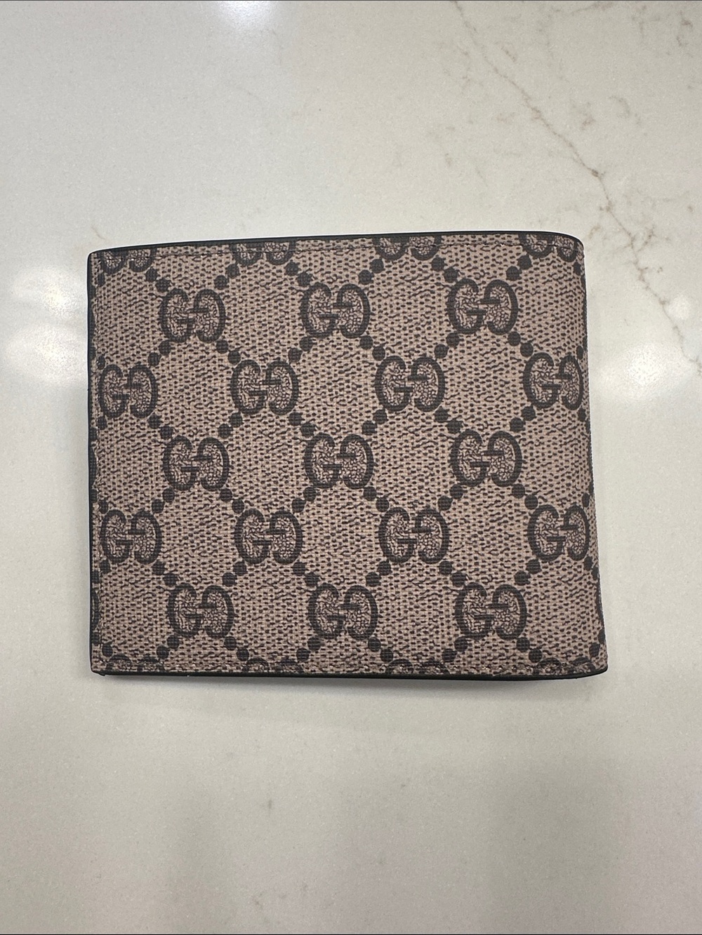 Gucci GG Supreme Tiger Bifold Wallet Beige - Picture 2 of 4